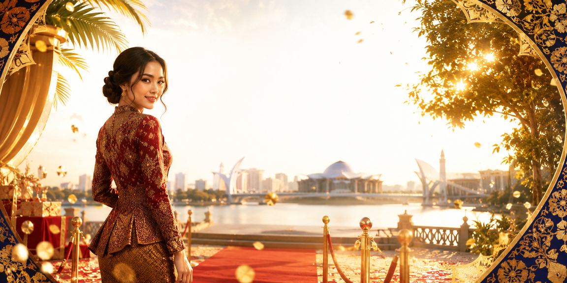Platform hiburan dan kasino bertema batik di Putrajaya yang mencerminkan identiti Malaysia