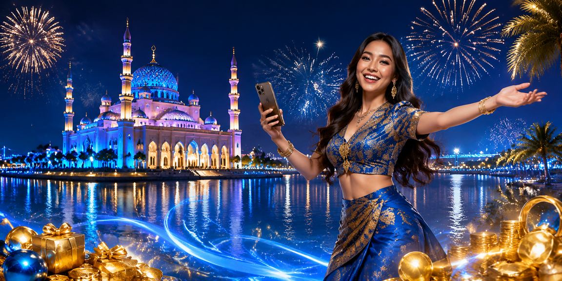 Pengguna mengakses platform pertaruhan kriket melalui telefon pintar di Putrajaya